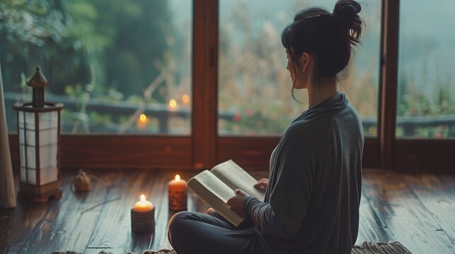 mindfulness practice of journaling, where reflections on health and wellness lead to personal insights