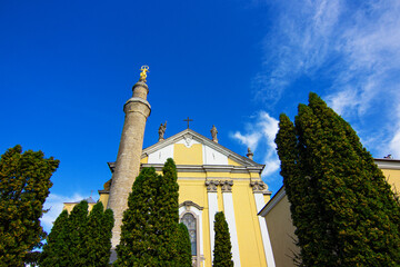 Saint Peter and Paul Cathedral in Kamianets Podilskyi, Ukraine. In 1672, during the Turkish...