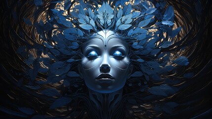 portrait of an Alien female