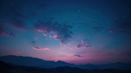 Fototapeta premium Stunning night sky images featuring the Milky Way, a breathtaking natural wonder