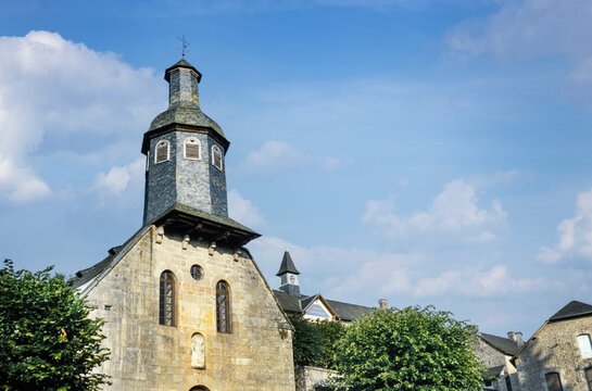 Church at Treignac France in the eighties. 