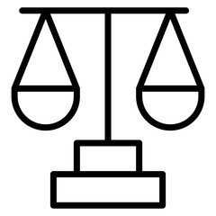 Checks And Balances icon vector image. Can be used for Politics.
