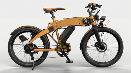 Folding electric bike