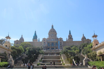 Fototapeta na wymiar Barcelona statue, sculpture, monument, 