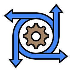   Insurance line filled icon