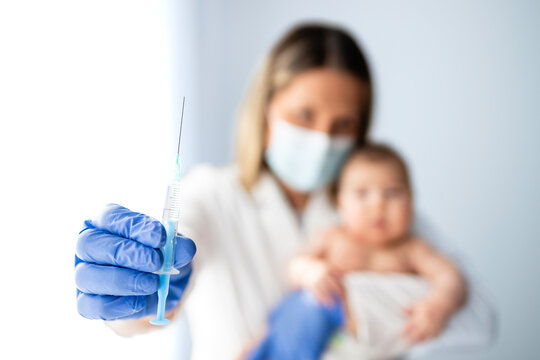 Vaccination and immunization of babies.