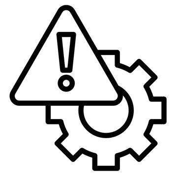 Risk Management icon vector image. Can be used for Survey.