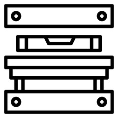 Automatic Bed Leveling icon vector image. Can be used for Additive Maufacturing.