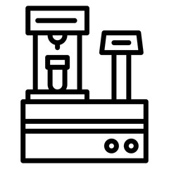Lab Mixer icon vector image. Can be used for Virtual Lab.