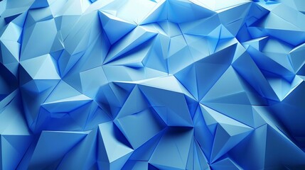 Abstract geometric blue color background