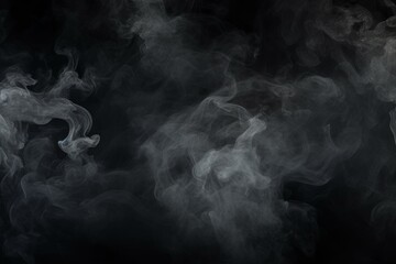 Smoke texture scary halloween. Night steam. Generate Ai - obrazy, fototapety, plakaty