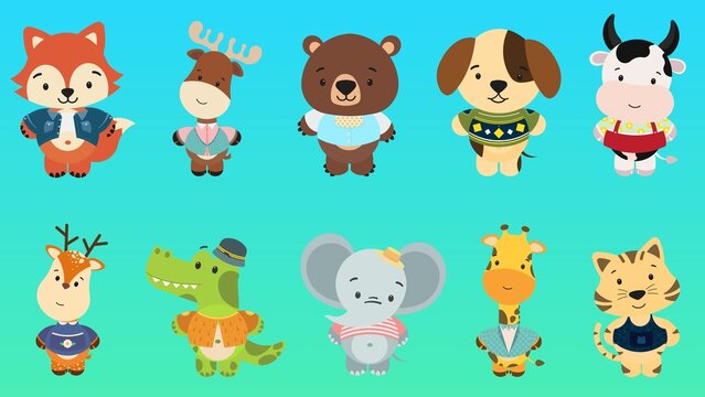 Cartoon Animal Characters