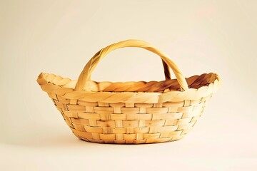 a basket with a handle