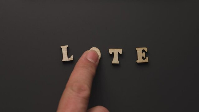 Transforming "Hate" into "Love" with Hand