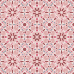 Trendy bright color seamless pattern  in pink gray white for decoration, paper, tiles, textiles, carpet, pillows. Home decor, interior design, cloth design.