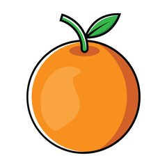 orange vector illustration