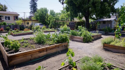 Blooming Unity: Community Garden Gathering