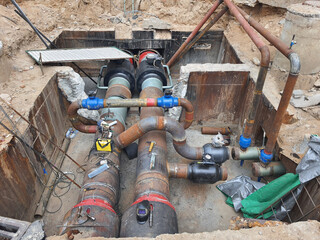 Reconstruction of the heating, sewerage, drainage, gas and water supply systems.