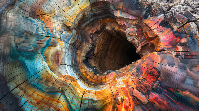 abstract background with colorful mineral pattern