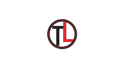 TL, LT, T, L Abstract Letters Logo Monogram