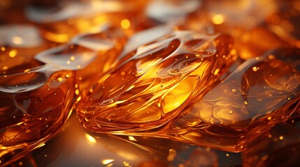 a close up of amber liquid