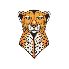Cheetah mascot logo