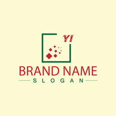 Abstract company logo design template