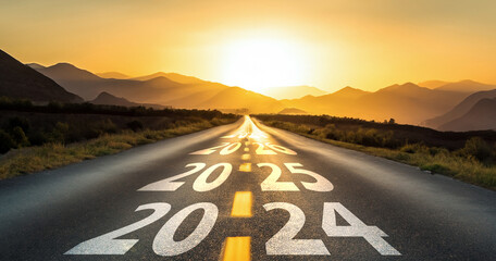 2025 Erfolg, Zukunft, Richtung