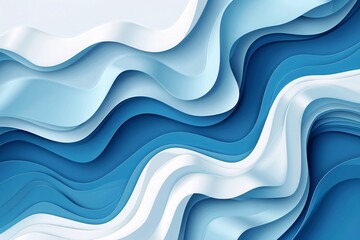 Obraz na płótnie Canvas a blue and white wavy lines
