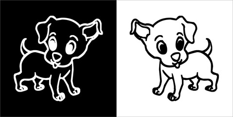 Illustration vector graphics of pupie icon