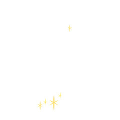  Gold glitter dust confetti, magic shining sparkles scatter vector. Starry festive decor.