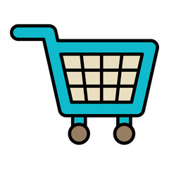   Cart line filled icon