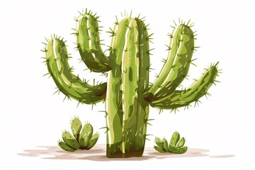 a cactus with many thorns