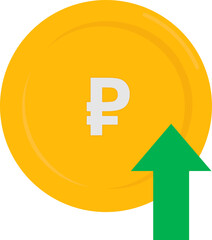 Russian Ruble Currency Increase