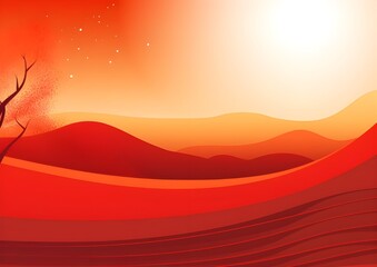 Sunrise vector background HD 8K wallpaper Stock Photographic Image 