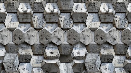 Concrete wall pattern. Concrete building wall with modern abstract geometric pattern
