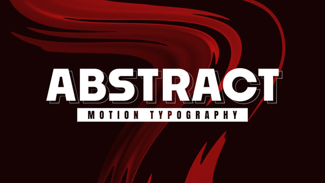 Text Animation for Universal Videos | with Colorful Background