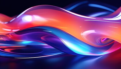 futuristic wave abstract business background banner, swirl wave abstract background - obrazy, fototapety, plakaty