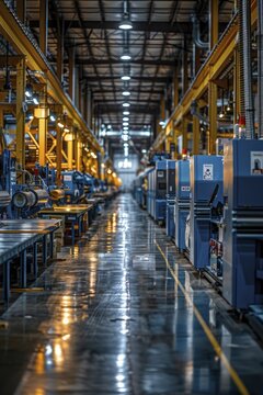 This factory provides on-demand manufacturing services for a fast-paced market, reducing waste and meeting customer needs promptly.