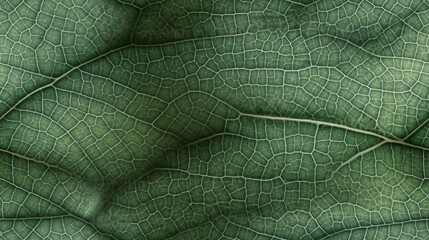 Green leaf macro
