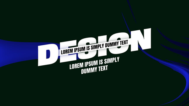 Text Animation with Elegant Design | with Colorful Background