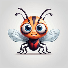 Fototapeta premium Bug Icon Cartoon Design Very Cool 