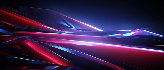 Futuristic technology abstract background with a glowing neon outline, tech background flat