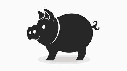 Piggy bank icon vector