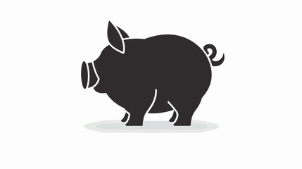 Piggy bank icon vector