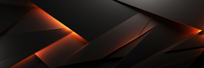 Obraz premium Futuristic technology abstract background with a glowing neon outline, tech background flat