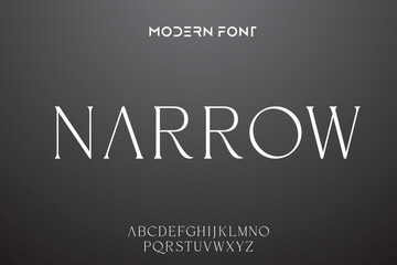 Elegant Font Uppercase Lowercase and Number. Classic Lettering Minimal Fashion Designs. Typography modern serif fonts regular decorative vintage concept. vector illustration