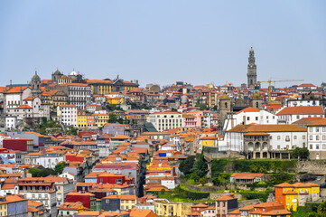 Fototapeta na wymiar Cityscape of Porto city, Portugal
