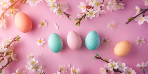 Fototapeta premium easter holiday background