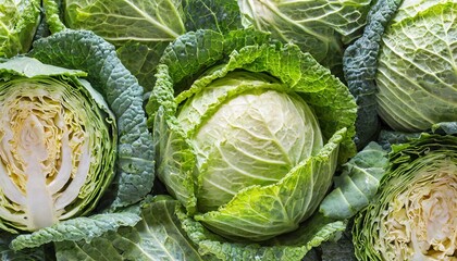 background of vegetables cabbage - obrazy, fototapety, plakaty